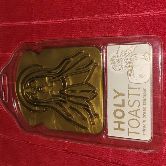 [NWT] Fred HOLY TOAST! Miracle Bread Stamper - Funny Novelty Gift - Picture 10 of 15